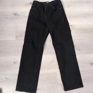 Uniqlo U Pants Men's Size 25 Black Pants Uniqlo U Altered Pants